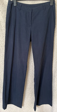 Musto Linen Blend Wide Leg Lightweight Trousers Yachting Sailing Pockets UK10