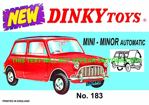 Dinky toys 183 - toys, no.183