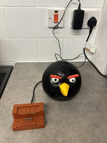 Gear angry birds - black, bird