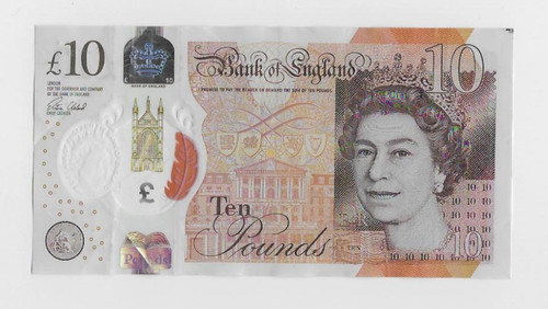 Cleland ten pound note - ,