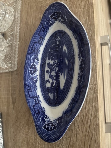 Vintage willow pattern - vintage, small