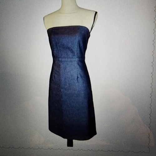 Merona strapless denim - denim, dress
