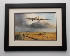 13"X17" AIRCRAFT PRINT FRAMED