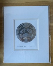 Haida Beaver Drum Embossed