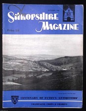 BROSELEY CURATE TRANSPORTED, 1817. THE SHROPSHIRE MAGAZINE, SEPTEMBER 1960. 1960