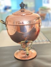 Antique Copper Tea Urn - circa