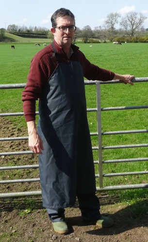 Dairy milking parlour apron - dairy,