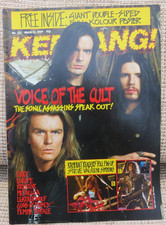 Kerrang! Music Magazine Issue No. 231 Year 1989 The Cult