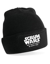 Scrum Wars Beanie Hat Perfect For Rugby Lovers For Men & Ladies