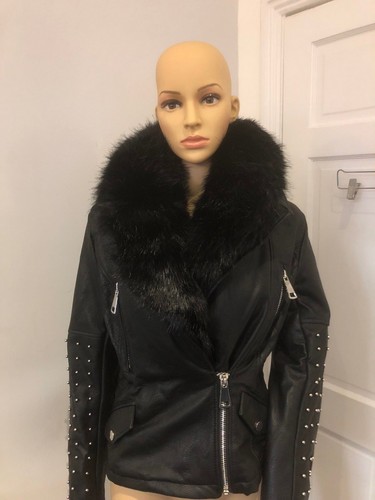 Ladies designer look leather - look,