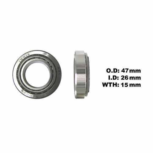 Taper bearing 26x47x15 - taper,