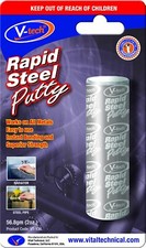 Heavy Duty Rapid Repair Steel Putty Epoxy Adhesive Metal Bonding Cracks Filler
