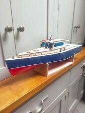 Scratch built motor launch