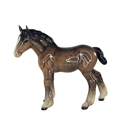 Beswick england shire - beswick, foal