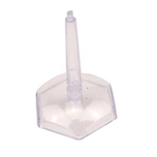 Clear Flying Bases = 25mm Hex