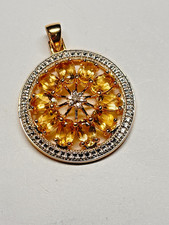 Yellow Gold Tone Sterling