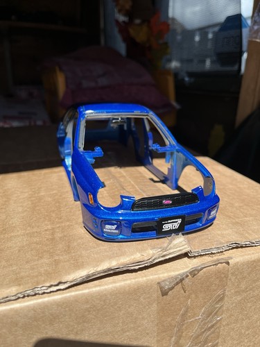 Autoart subaru wrx shell spare - autoart,