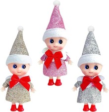 Mini Christmas Elf Dolls Set