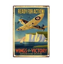 WW2 Spitfire Sign