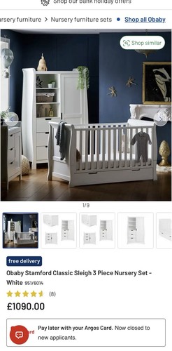 Obaby stamford nursery set - obaby,