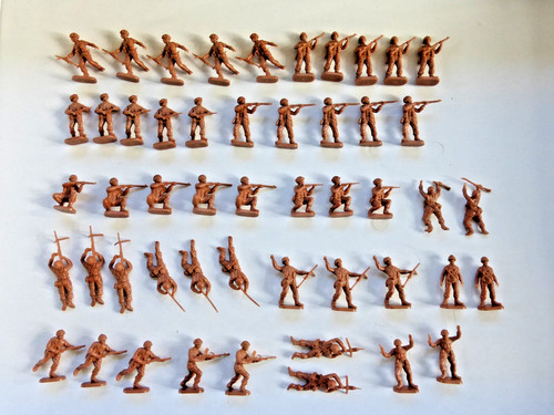 Ww2 wargaming soldiers - 1:72,