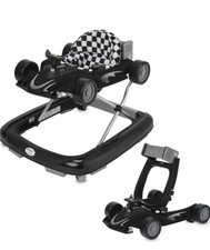 Trotteur Bebe Car Walker/Rocker (Black ) Suitable From 6 Months with Playtray
