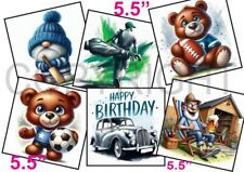 6 XL Card Toppers 5.5"