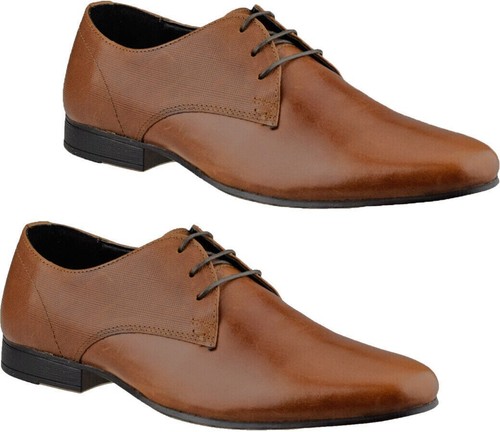 Mens red tape real leather - red,