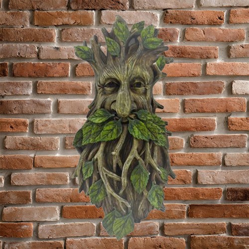 Large greenman garden wall - large,