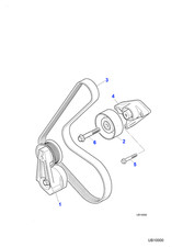 Jaguar Idler Mounting Bracket
