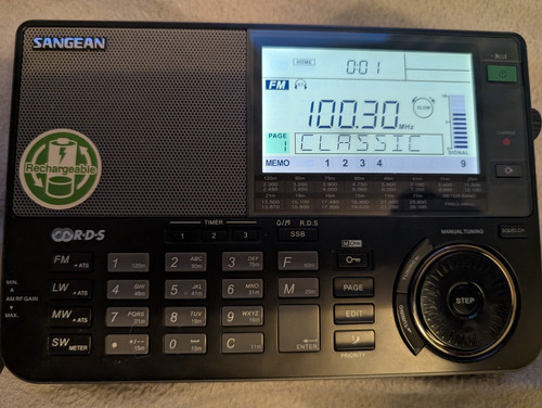 Sangean ats 909x sw - sangean, am/fm/sw