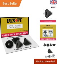 4-Pack Non-Slip Toilet Seat