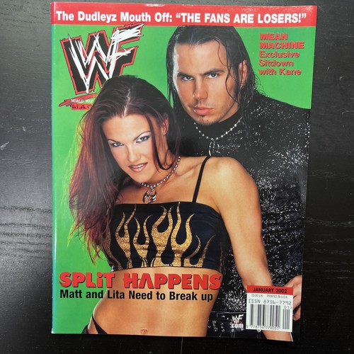 Wwf magazine january - wwf, kane
