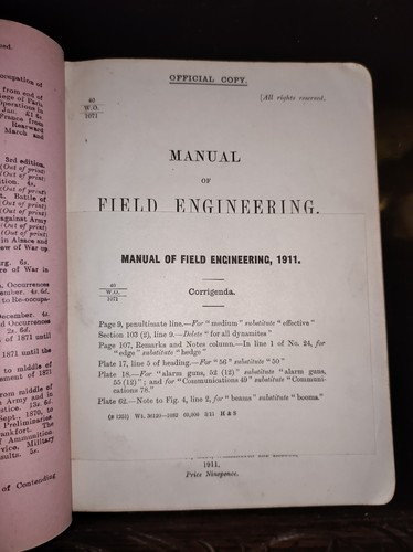 Royal engineers manual - manual, of