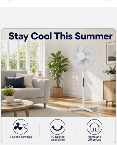 Pedestal stand fan - pedestal,