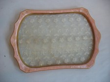 Vintage 11"  Pink Marbled