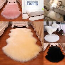Carpet Non Slip Fluffy Shaggy Soft Rugs Sheepskin Rug Bedroom Mats Faux Fur
