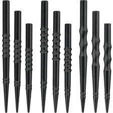 Harrows Precision Machined Replacement Dart Points Steel Tip Black Sabre 32mm