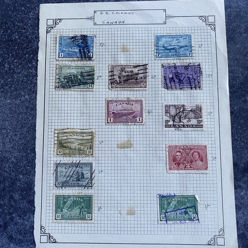 Vintage canada postage stamp - vintage,