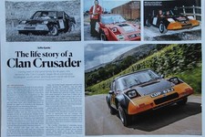 CC 2019 extracted mag article: Life Story of a CLAN CRUSADER, ex-works rally car