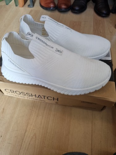 Crosshatch mens unisex white - unisex,