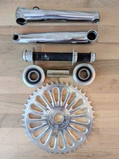 Profile Racing - Race Crankset, 175mm, chrome, 44t chainring, bottom bracket
