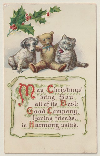Vintage embossed christmas - vintage,
