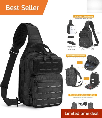 Tactical sling bag backpack - bag,