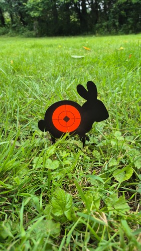 Air rifle targets metal rabbit - rifle,