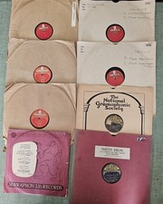 Decca Bundle Of 12" 78rpm  Records & 10" Supraphone 33 1/3 Record With Sleeves.