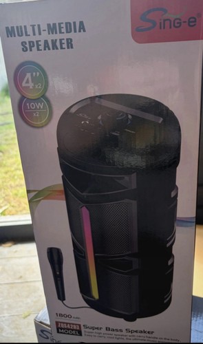 Bluetooth speaker large comes - speaker,