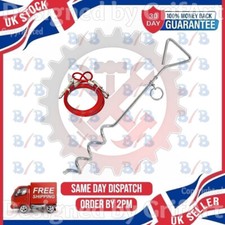 TIE OUT STAKE 6FT CABLE PET