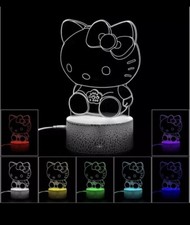 3D  Night Light LED Desk Lamp
