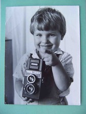 USSR 1980s Boy portrait with